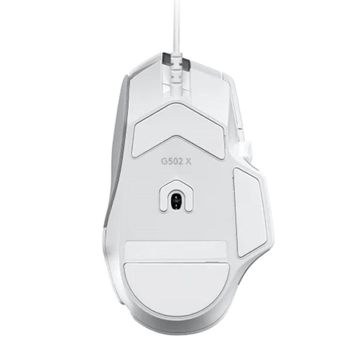 Logitech G502 X Corded Gaming Mouse - White - Tashqila