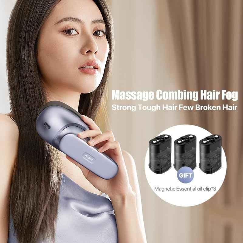 Philips Head Massage Comb PPM1511 Dark Blue