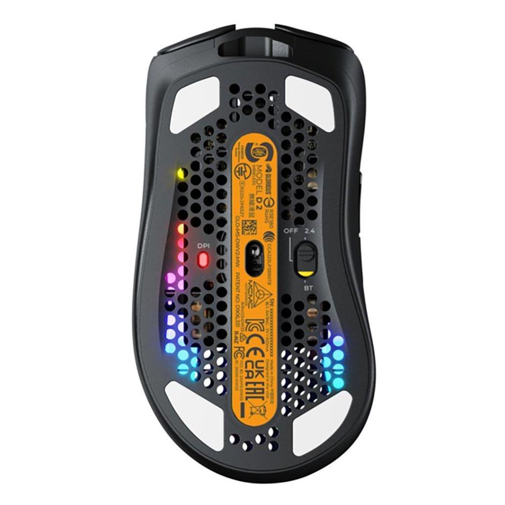 Glorious Model DV2 Wireless RGB Gaming Mouse - Matte Black