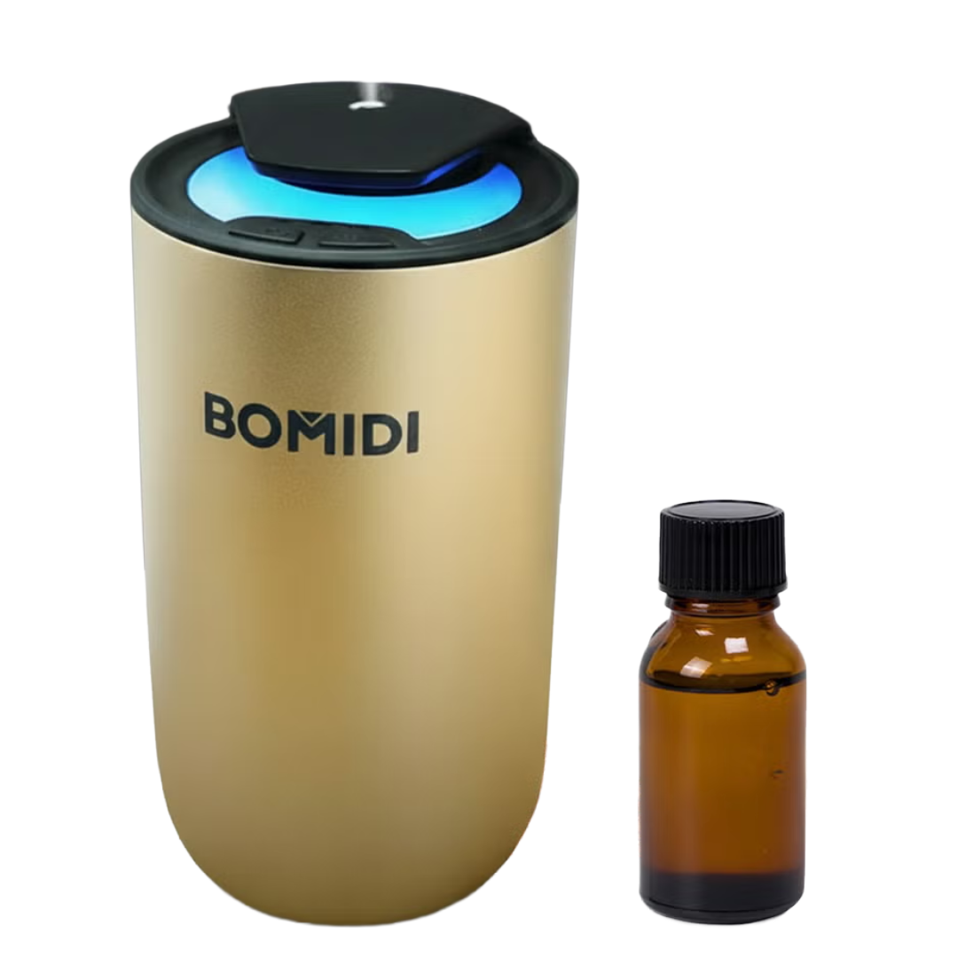 Bomidi Waterless Diffuser Machine 15ml Capacity AD03 Gold