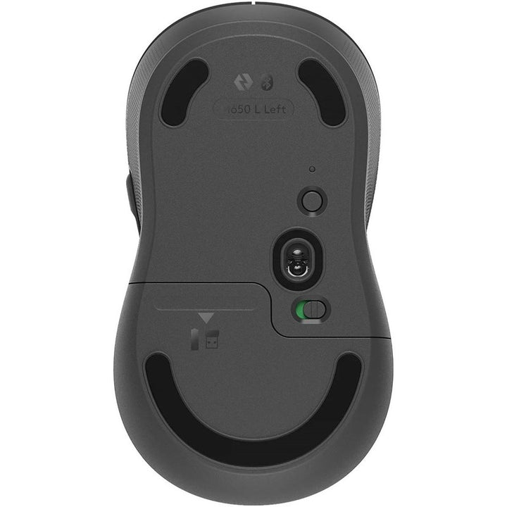 ماوس لوجيتك Signature M650 اللاسلكي (مقاس L) - لون جرافيت (لليد اليسرى)