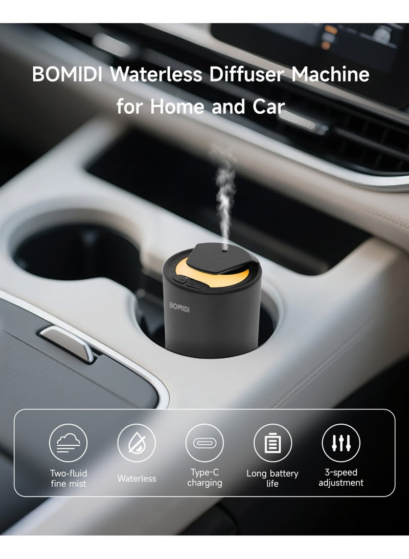 Bomidi Waterless Diffuser Machine 15ml Capacity AD03 Black