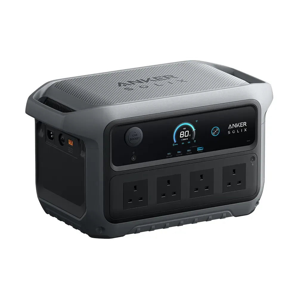 Anker SOLIX C2000 Gen 2 Portable Power Station (A17832A1) – 2048Wh | 2400W