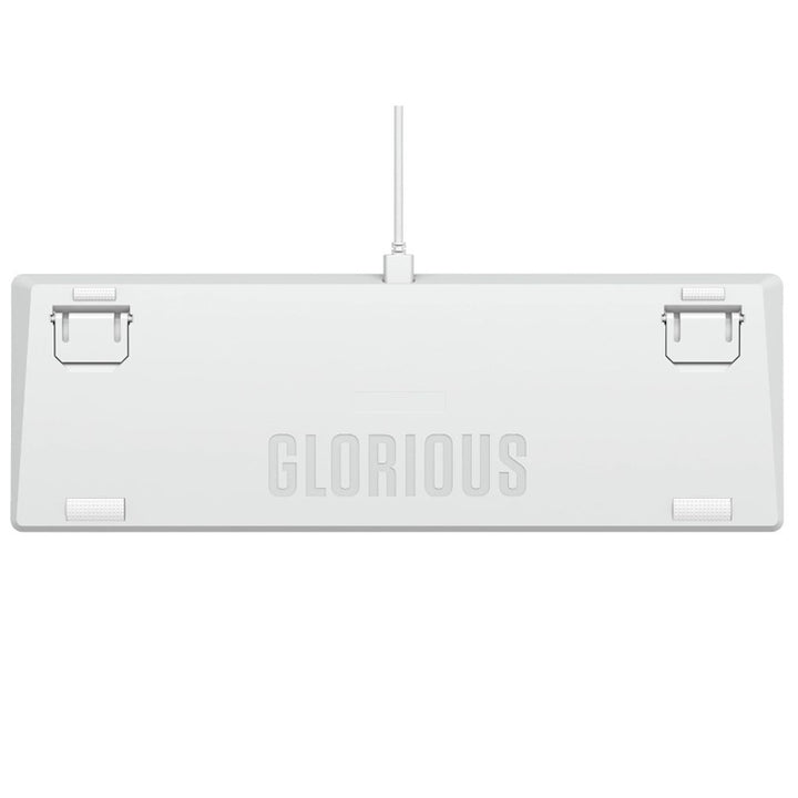 Glorious GMMK2 96% Pre-Built Keyboard - White, Arabic