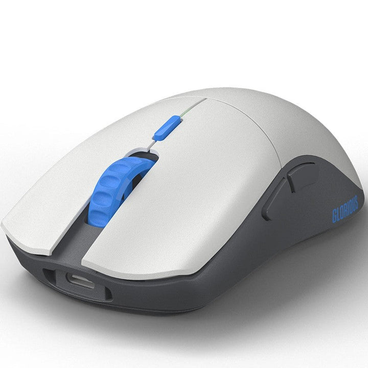 Glorious Series One PRO Wireless Mouse - Vidar - Grey/Blue - Forge