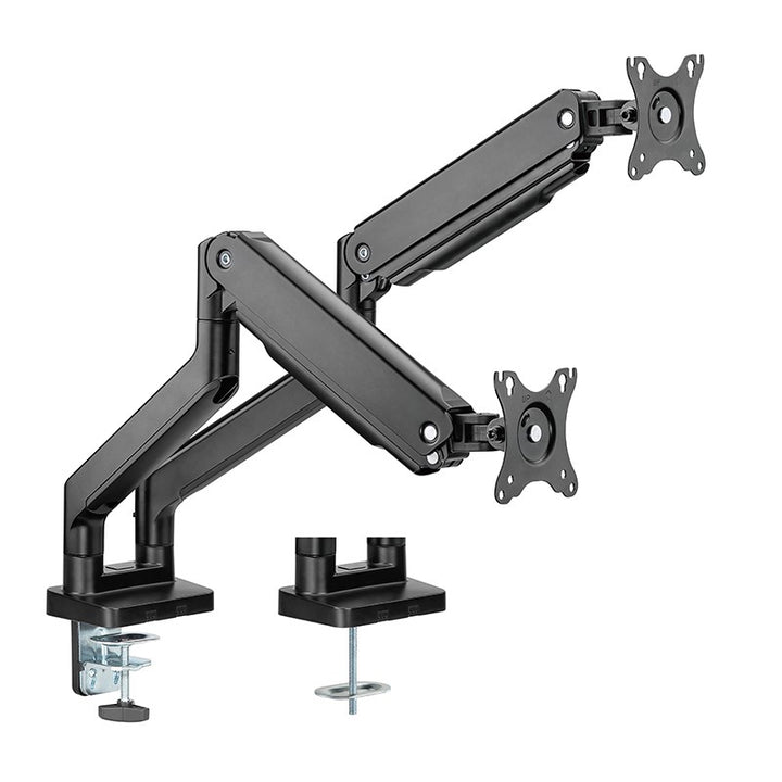 ذراع شاشة ميكانيكية مزدوجة من Twisted Minds - أسود (يناسب حجم الشاشة من 17 إلى 35 بوصة)