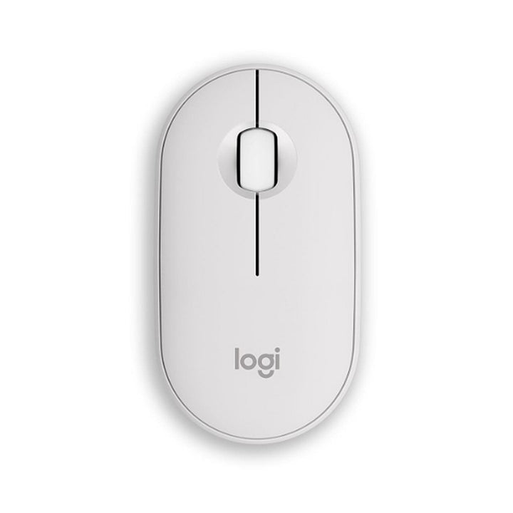 Logitech Pebble 2 M350s Wireless/Bluetooth Mouse - Tonal White