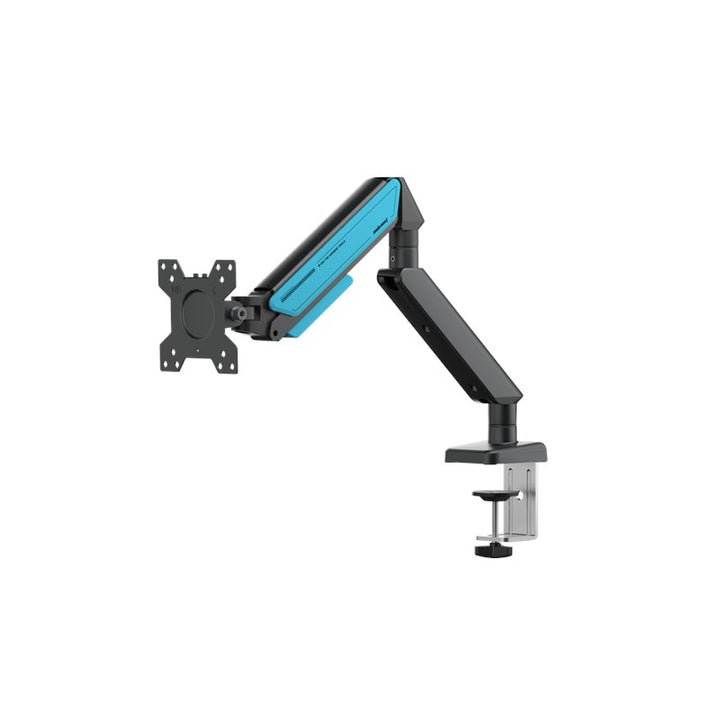Andaseat Stealth II A6D-2S Ergonomic Single Monitor Arm - Black & Blue - Tashqila