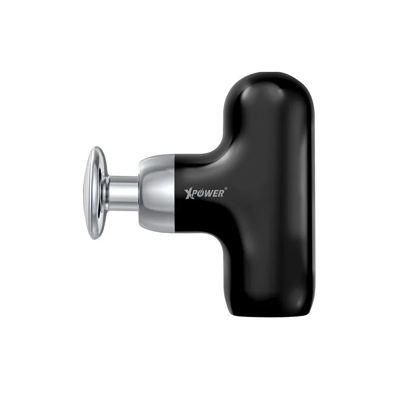 XPower Hot Compress Mini Massager - Black