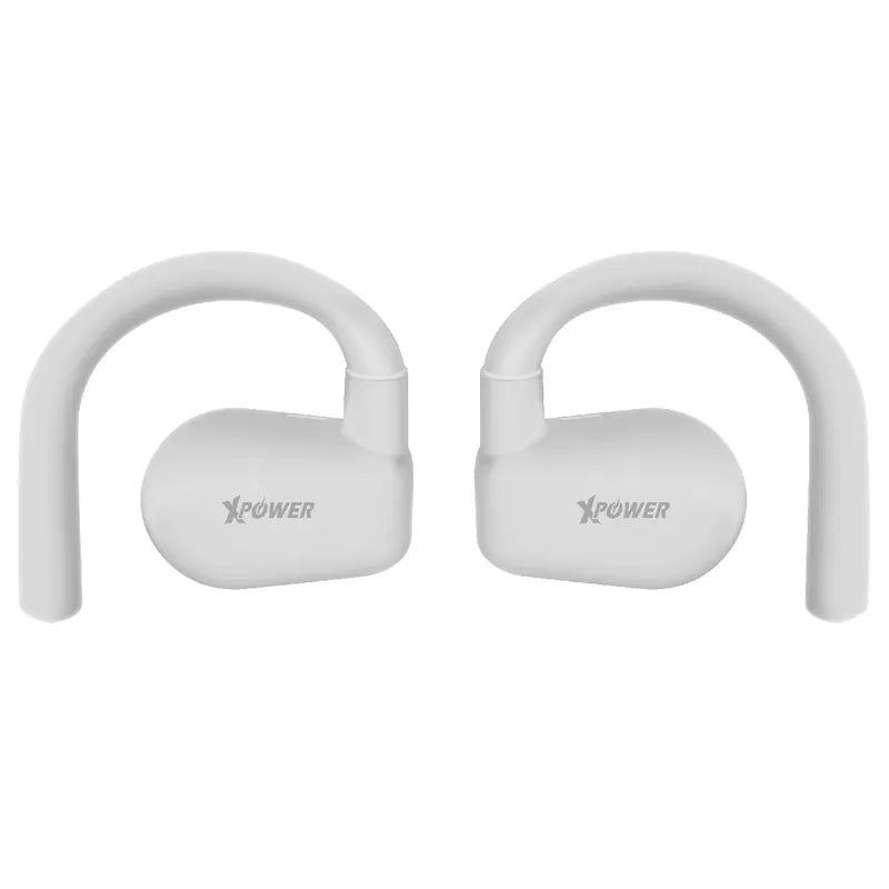 XPower Open Ear Bluetooth 5.4 Earphones - White