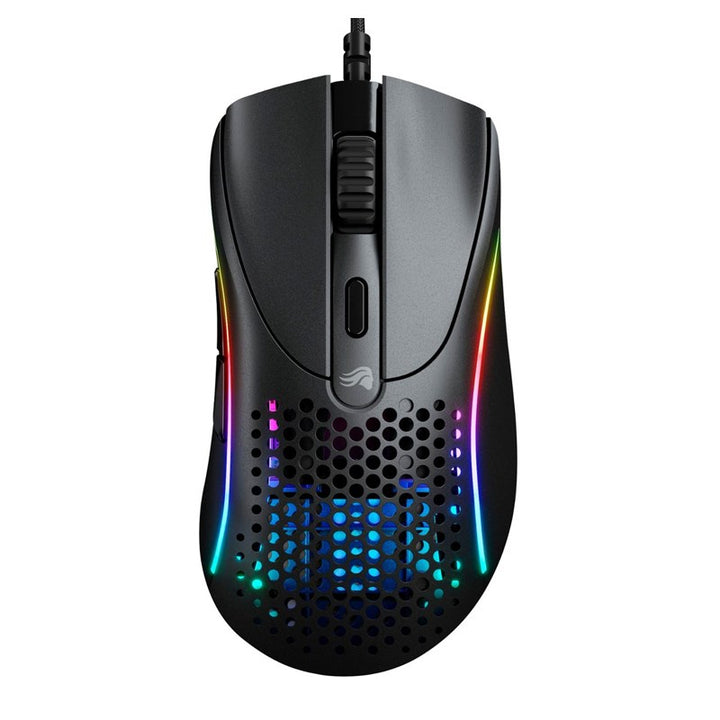 Glorious Model DV2 Wired RGB Gaming Mouse - Matte Black