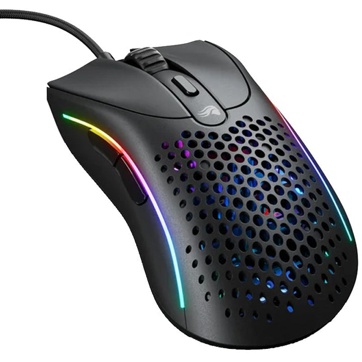 Glorious Model DV2 Wired RGB Gaming Mouse - Matte Black