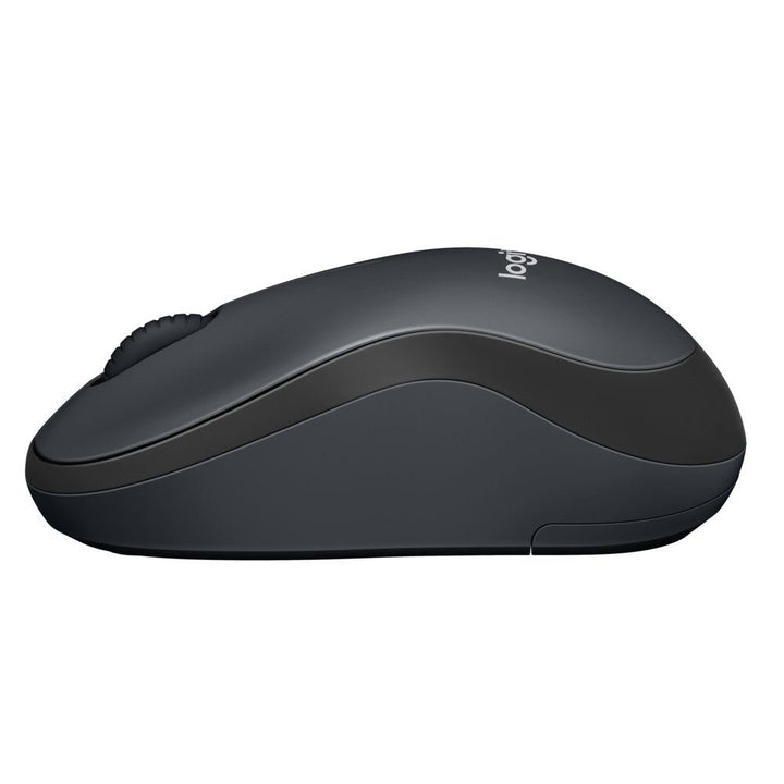 Logitech M221 Silent wireless Mouse - Charcoal Black