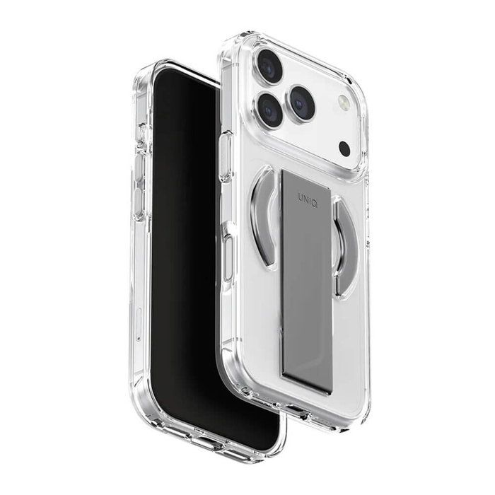 Uniq Hybrid iPhone 17 Pro Magclick Heldro Air - Lucent Clear