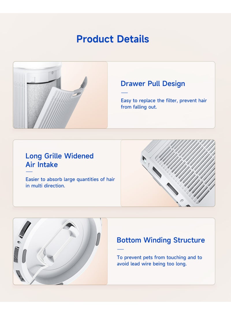 Bomidi Pet Air Purifier AP02 White