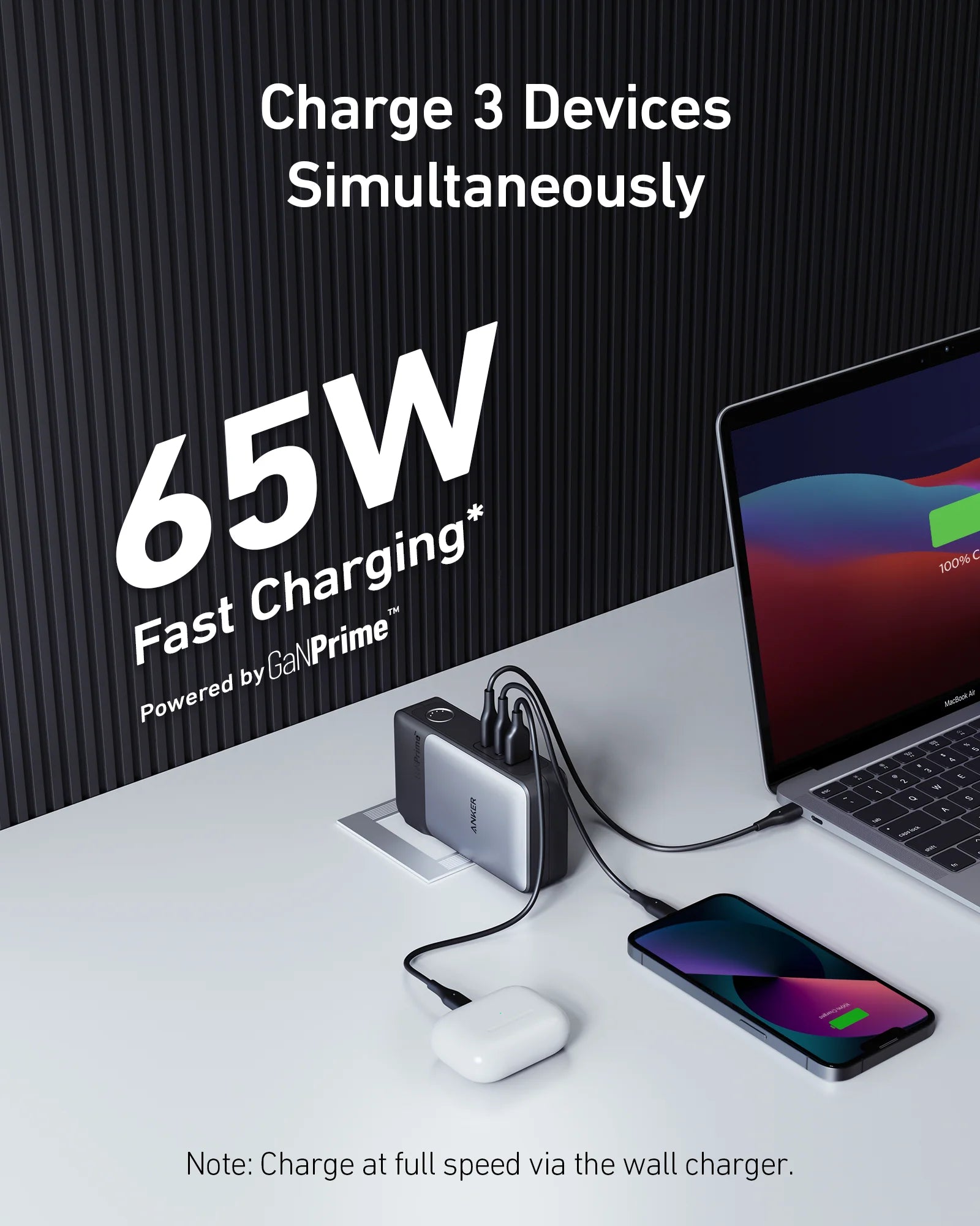 Anker 733 65W Power Bank 10000 GaNPrime -Black