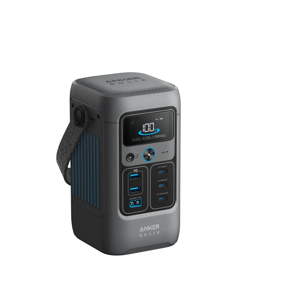 Anker SOLIX C200 DC Portable Power Station (A17270Z1) – 192Wh | 200W