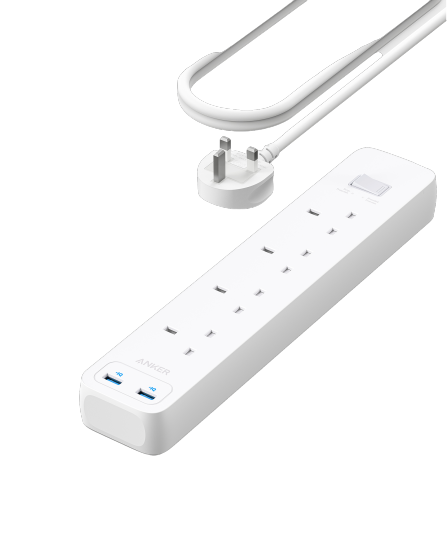 Anker 322 USB Power Strip 4 in 1 -White