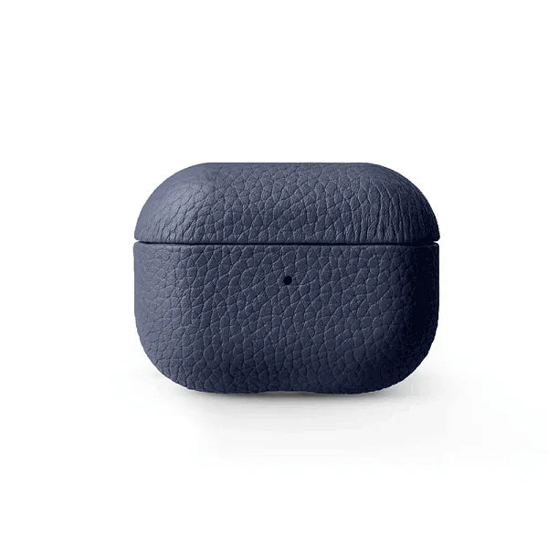 Melkco Airpods Pro Origin Paris Premium Leather Cover - Dark Blue - Tashqila