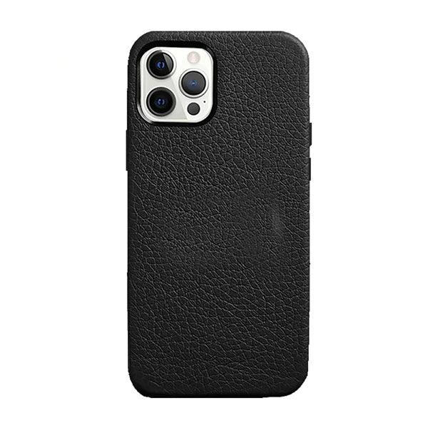 Melkco iPhone 12 Pro Max Origin Paris Premium Leather Cover - Black