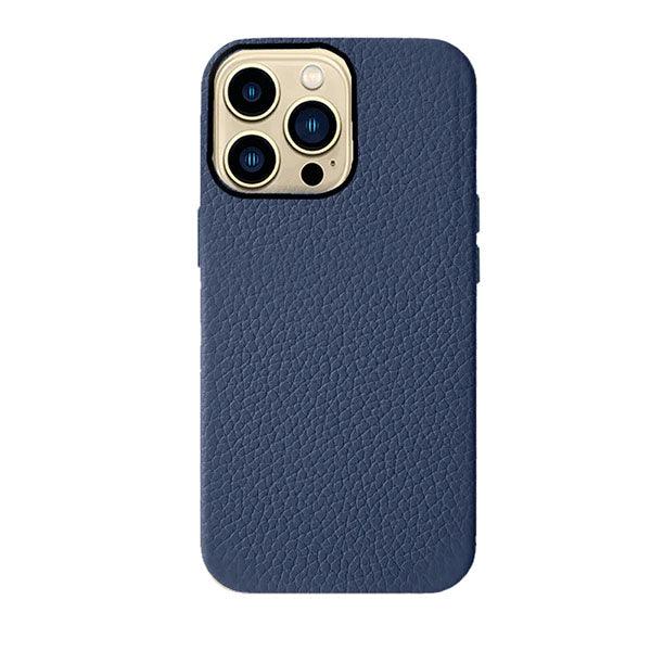 Melkco Origin Paris Series Clemence Leather Regal Snap Cover Case For Apple iPhone 12 Pro Max - Dark Blue