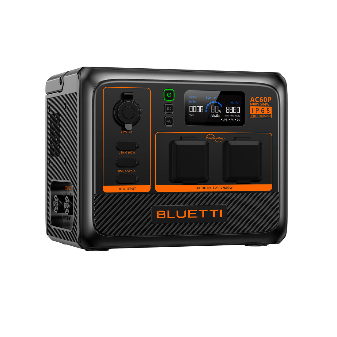Bluetti Portable Power Station, 600W 504Wh