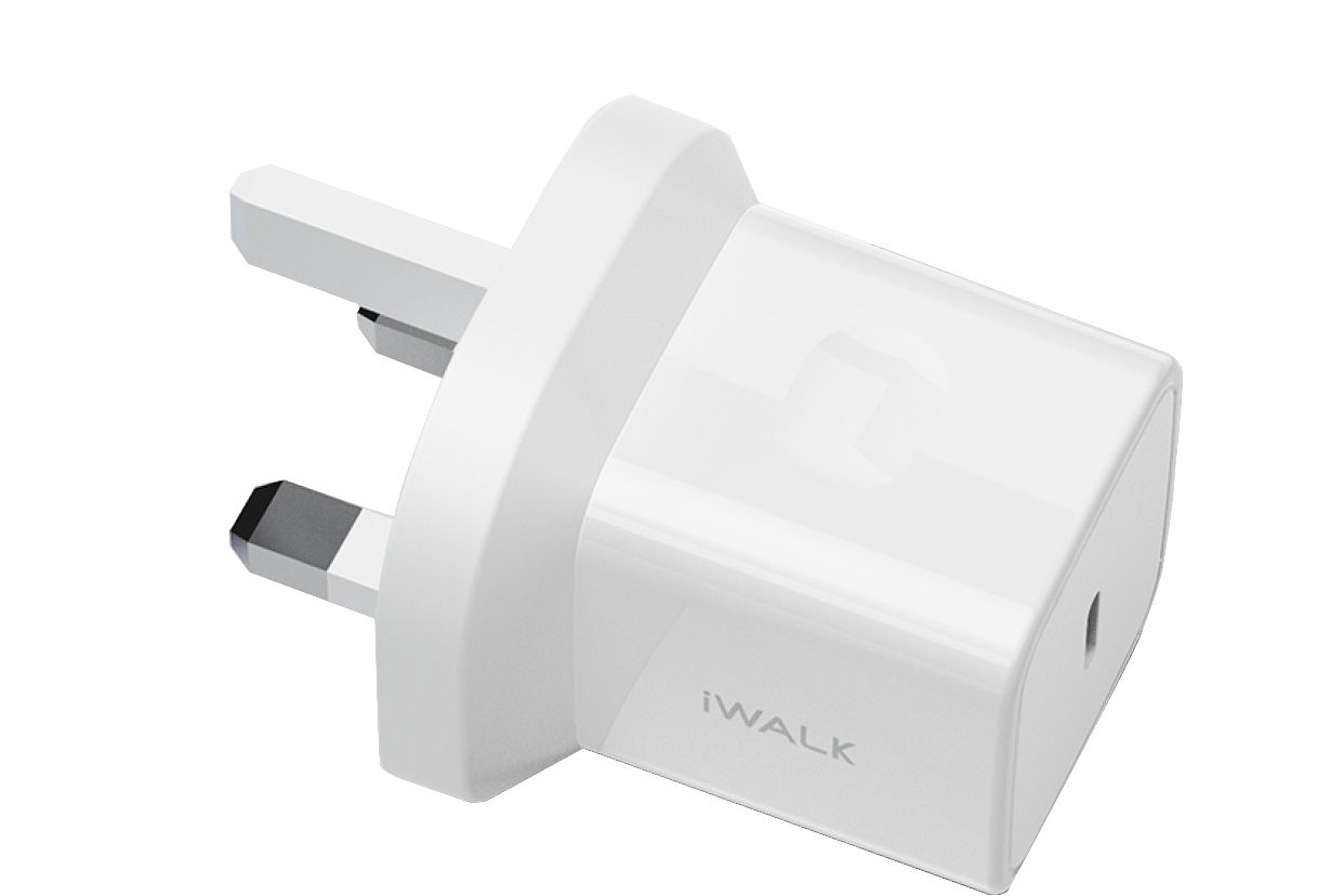 iWalk Leopard 20W Pd Usb-C Travel Charger- White