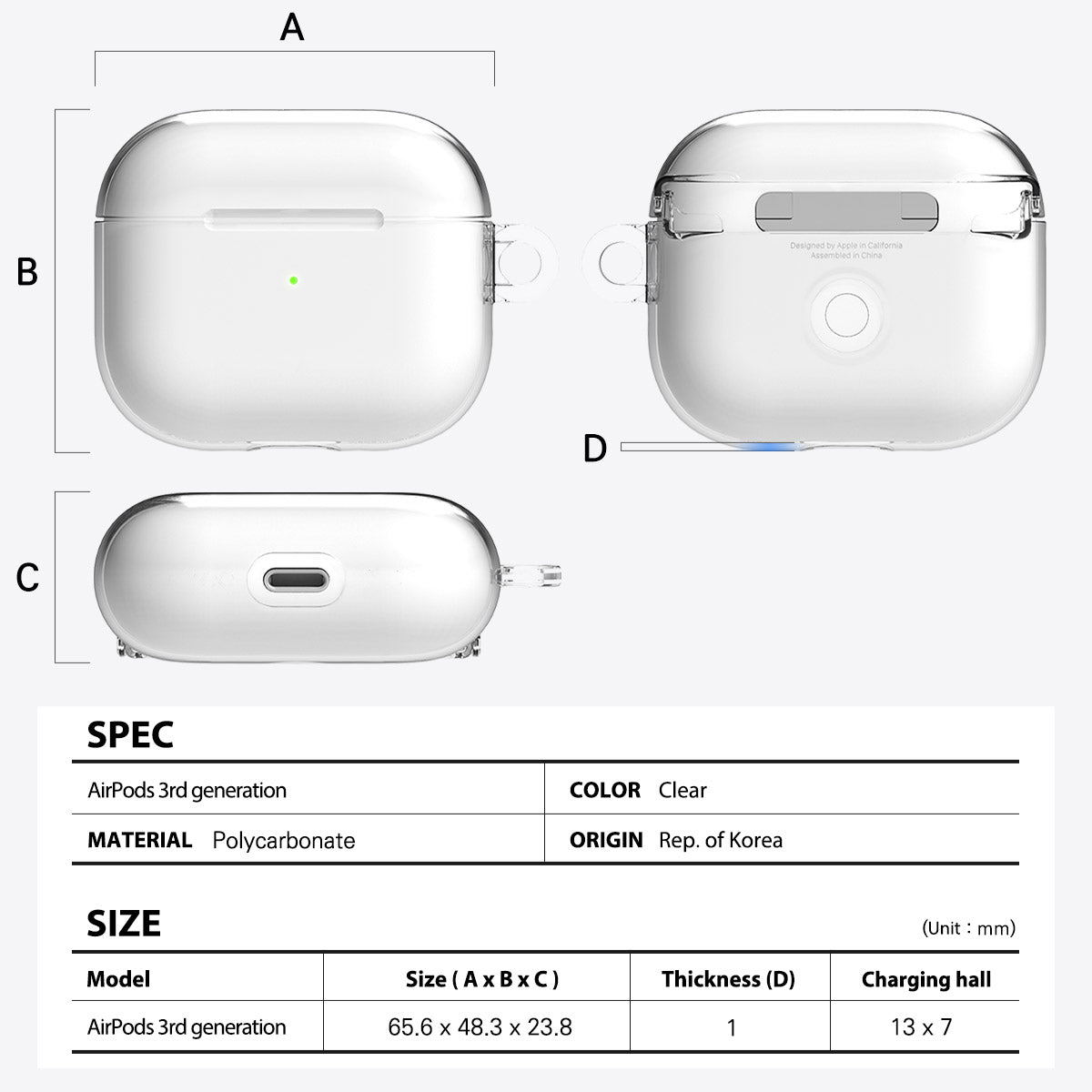 Araree Airpod 3 Nukin Clear - Case