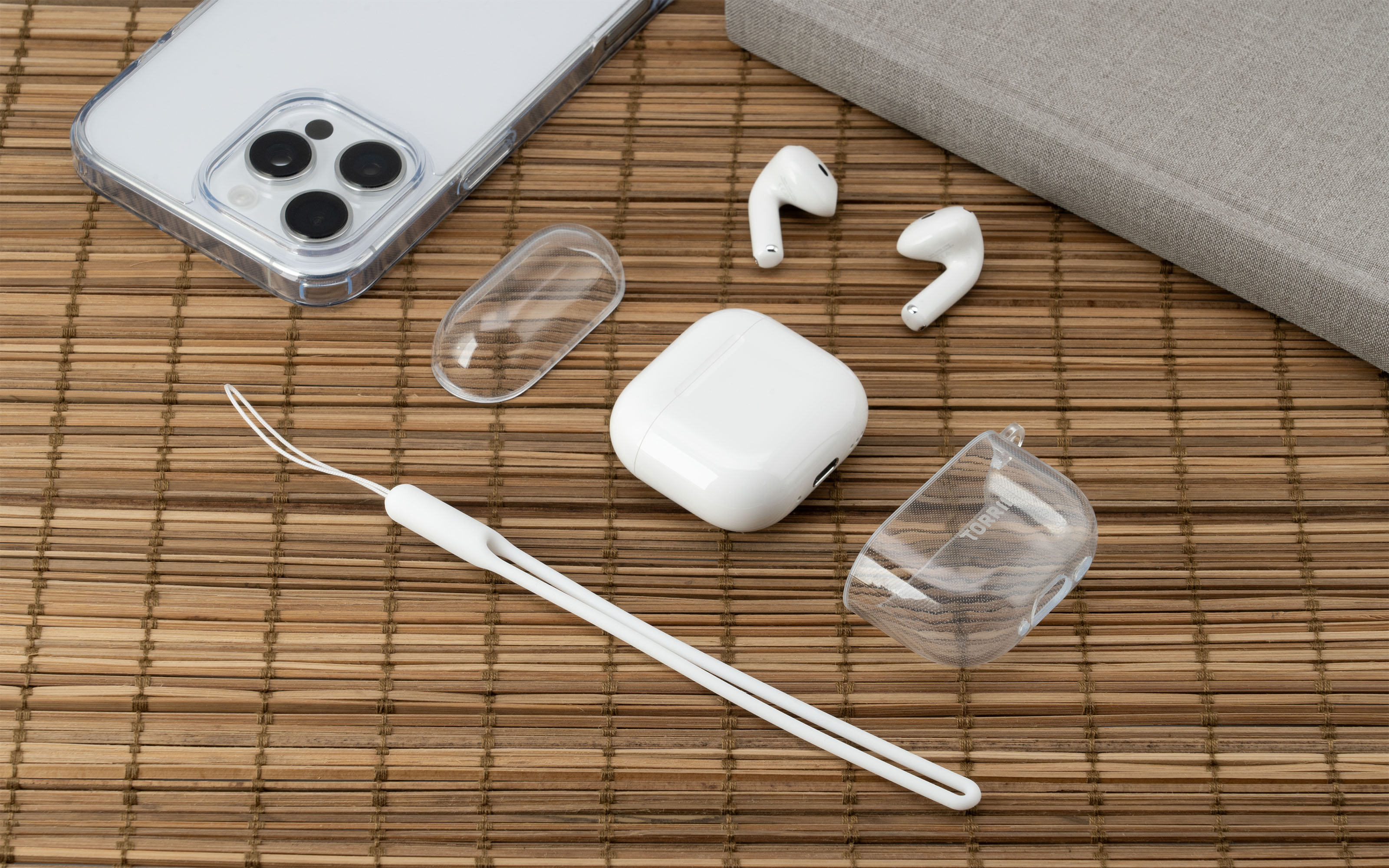 Torrii Bonjelly AirPods 4 Case - Clear