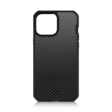 Itskins Hybrid Mag Carbon Series Cover For iPhone 13 Pro Max - Black1