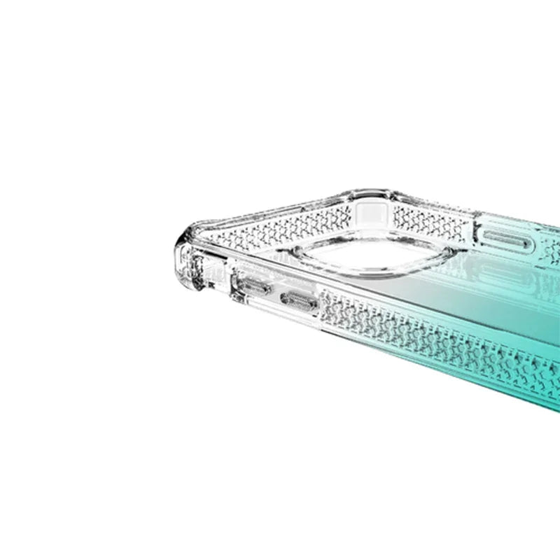 Itskins Hybrid Ombre iPhone 13 Pro Max Cover - Teal - Tashqila
