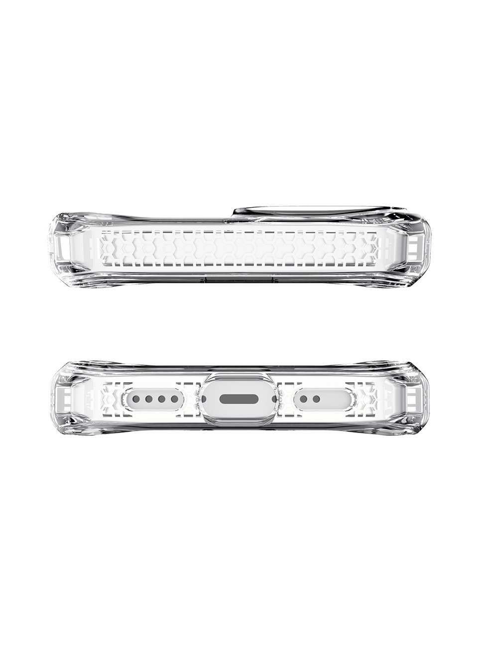 Itskins Spectrum Clear Antimicrobial Case 3M Drop Safe For iPhone 13 Pro Max - Transparent