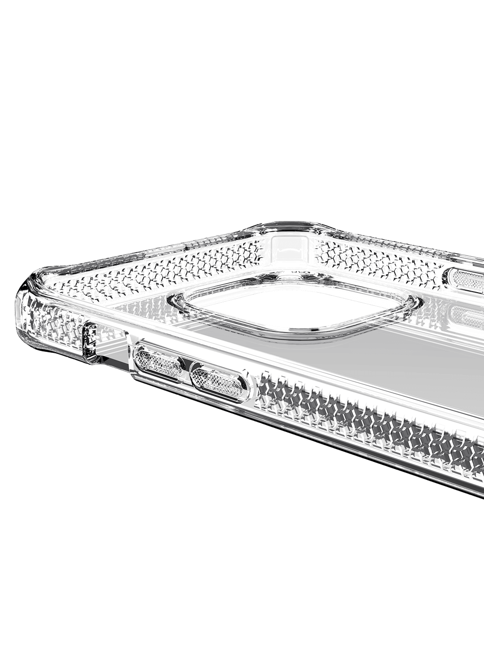 Itskins Spectrum Clear Antimicrobial Case 3M Drop Safe For iPhone 13 - Transparent