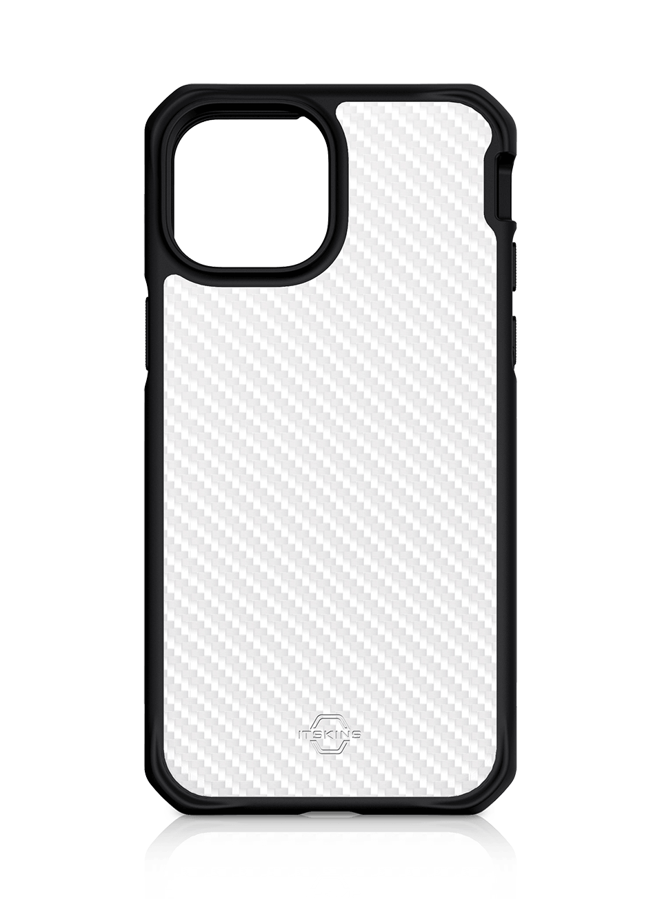 Itskins Hybrid Tek iPhone 13 Pro Case - Black And Transparent