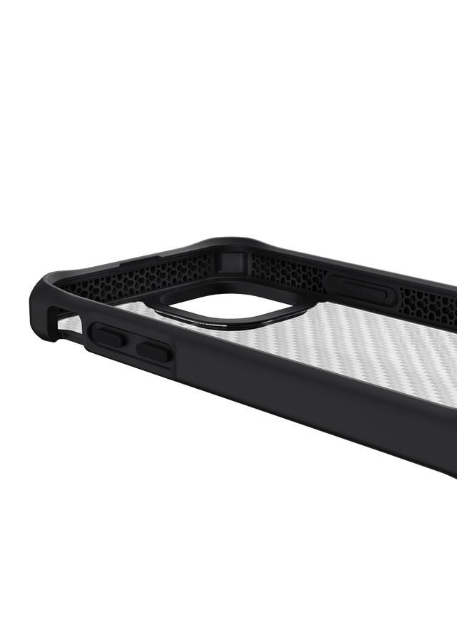 Itskins Hybrid Tek iPhone 13 Pro Case - Black And Transparent