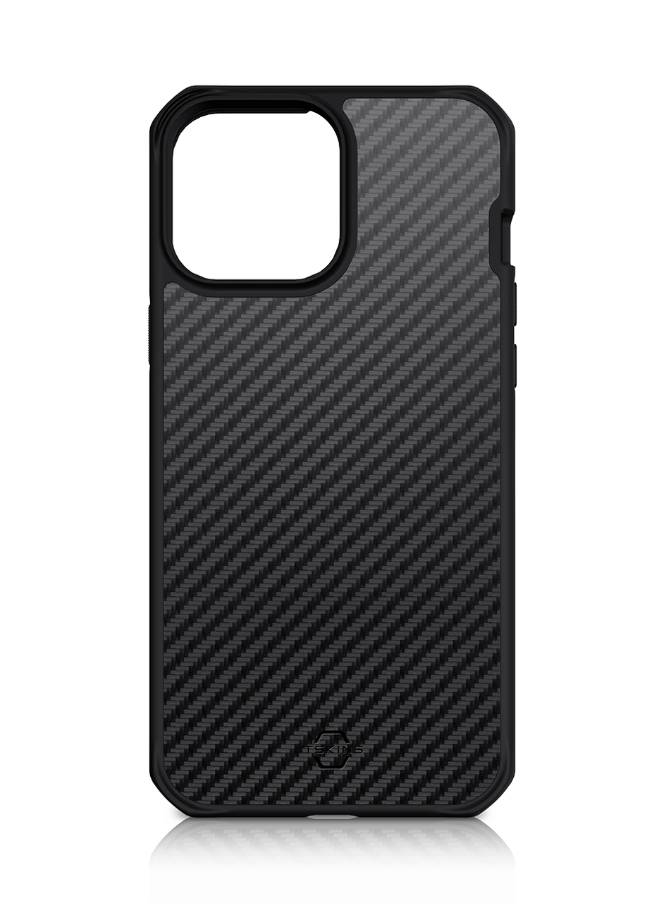 Itskins Hybrid Mag Carbon Series Cover For iPhone 13 Pro - Black1