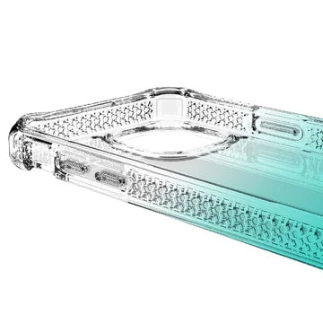 Itskins Hybrid Ombre iPhone 13 Pro Cover - Teal - Tashqila