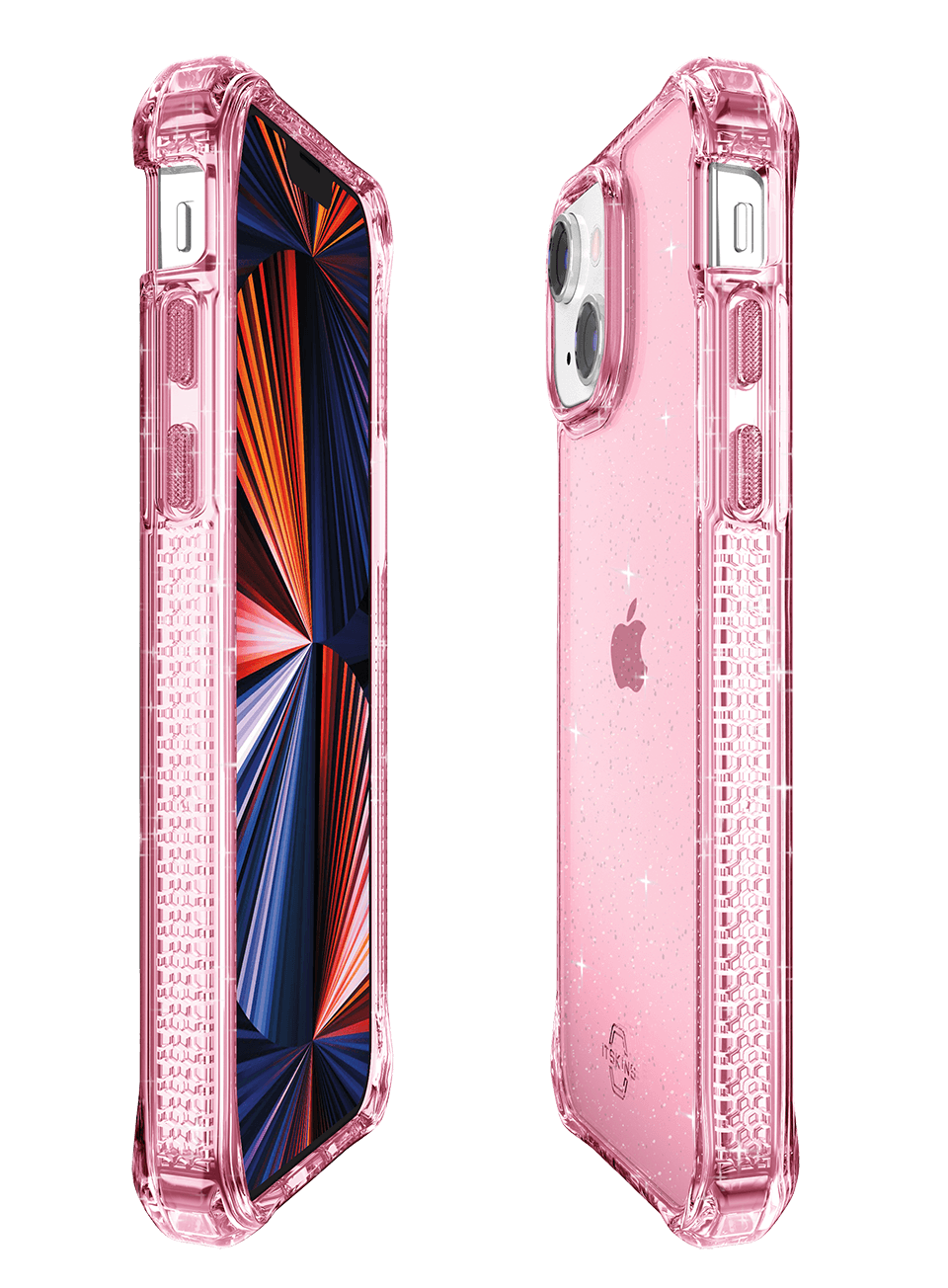 Itskins Hybrid Spark Series Cover For iPhone 13 Pro - Pink