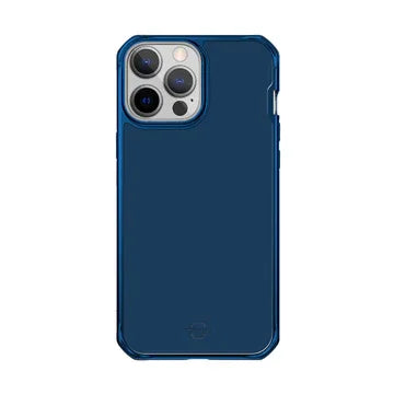 Itskins Hybrid Glass iPhone 13 Pro Cover - Deep Blue - Tashqila