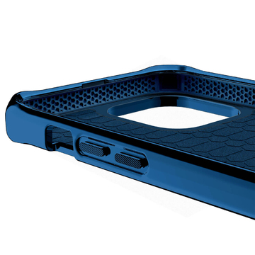 Itskins Hybrid Glass Series Cover For iPhone 13 Pro - Deep Blue