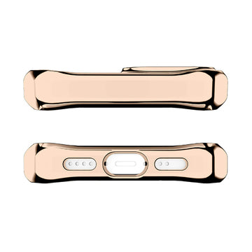 Itskins Hybrid Glass Series Cover For iPhone 13 Pro - Gold