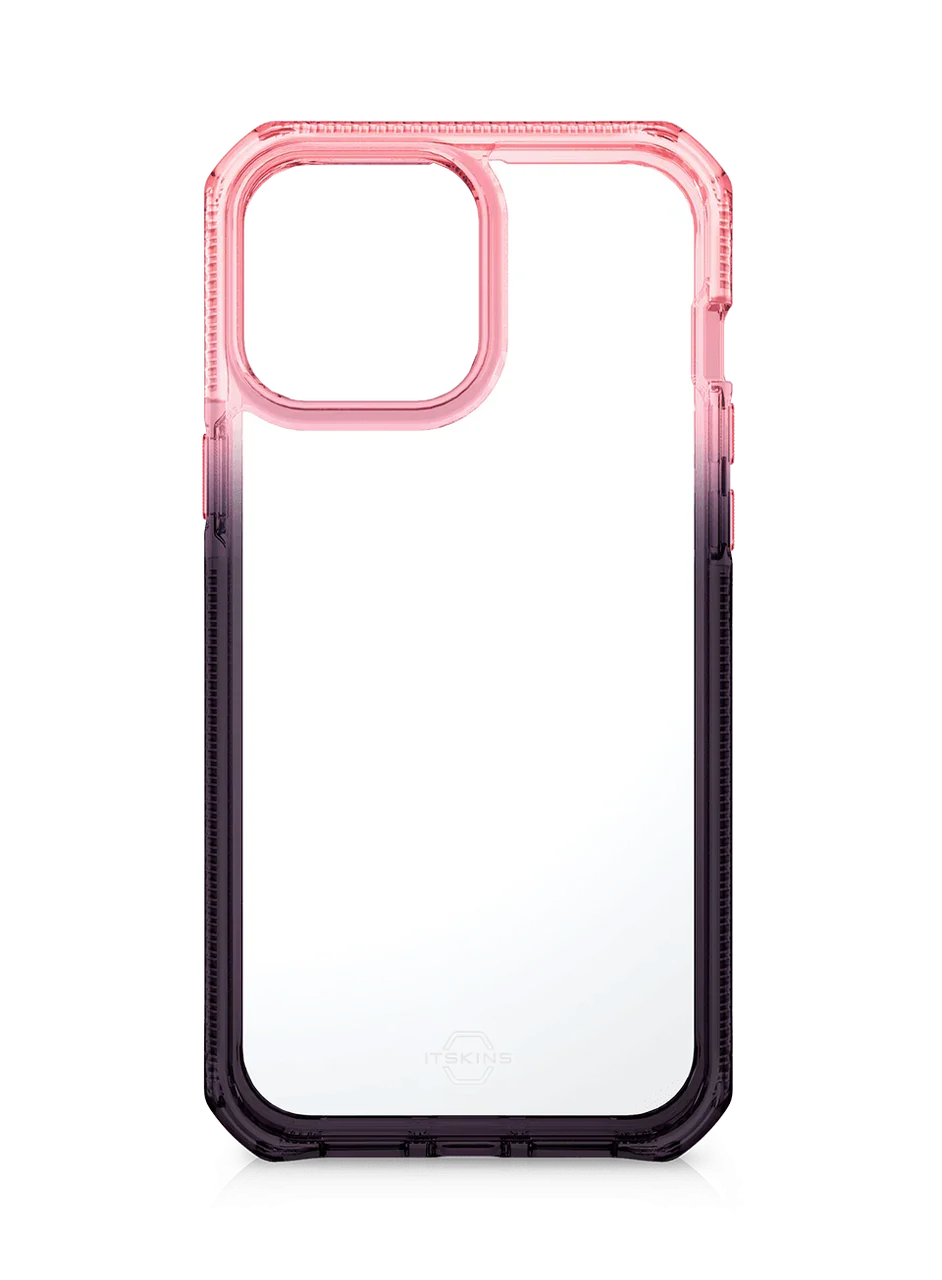 Itskins Supreme Prism iPhone 13 Pro Cover - Light Pink And Grey - Tashqila