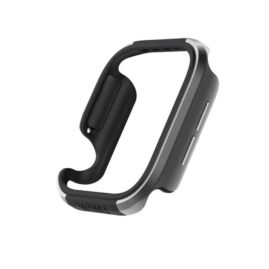 Wiwu Defense Armor Series Case For Apple Watch 44/45 Mm - Silver - Tashqila