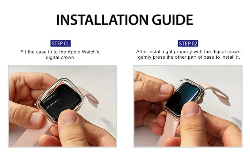 Araree Nukin Bumpur Case For Apple Watch - 45Mm - Clear - Tashqila