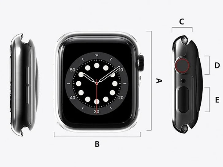 Araree Nukin Bumpur Case For Apple Watch - 45Mm - Clear - Tashqila