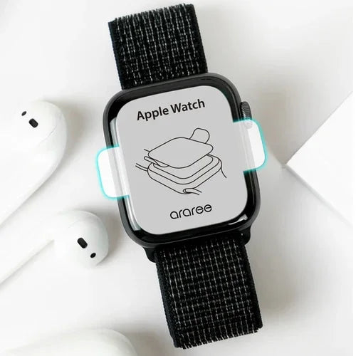 Araree Pure Diamond Screen Protector For Apple Watch 45mm Clear (2 Pcs) - Tashqila