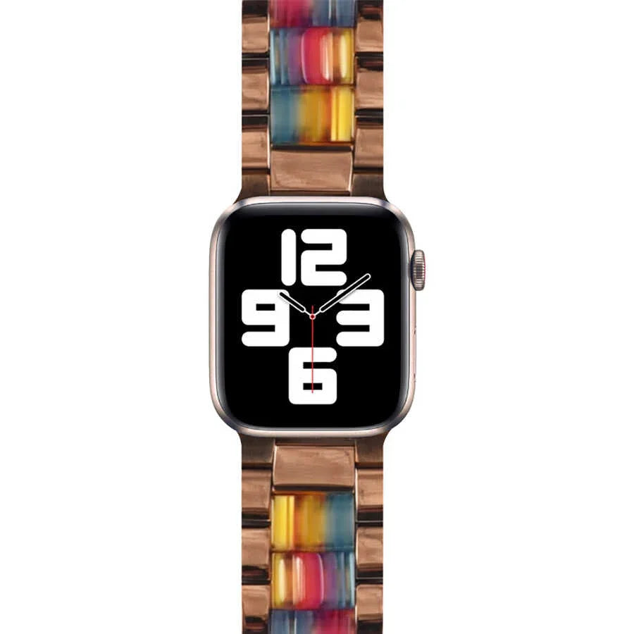 Wiwu Watch 49/46/45/44 Mm Resin Steel Strap - Colorful - Tashqila