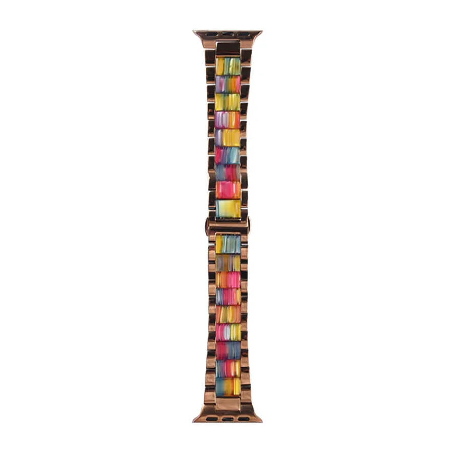 Wiwu Watch 49/46/45/44 Mm Resin Steel Strap - Colorful - Tashqila
