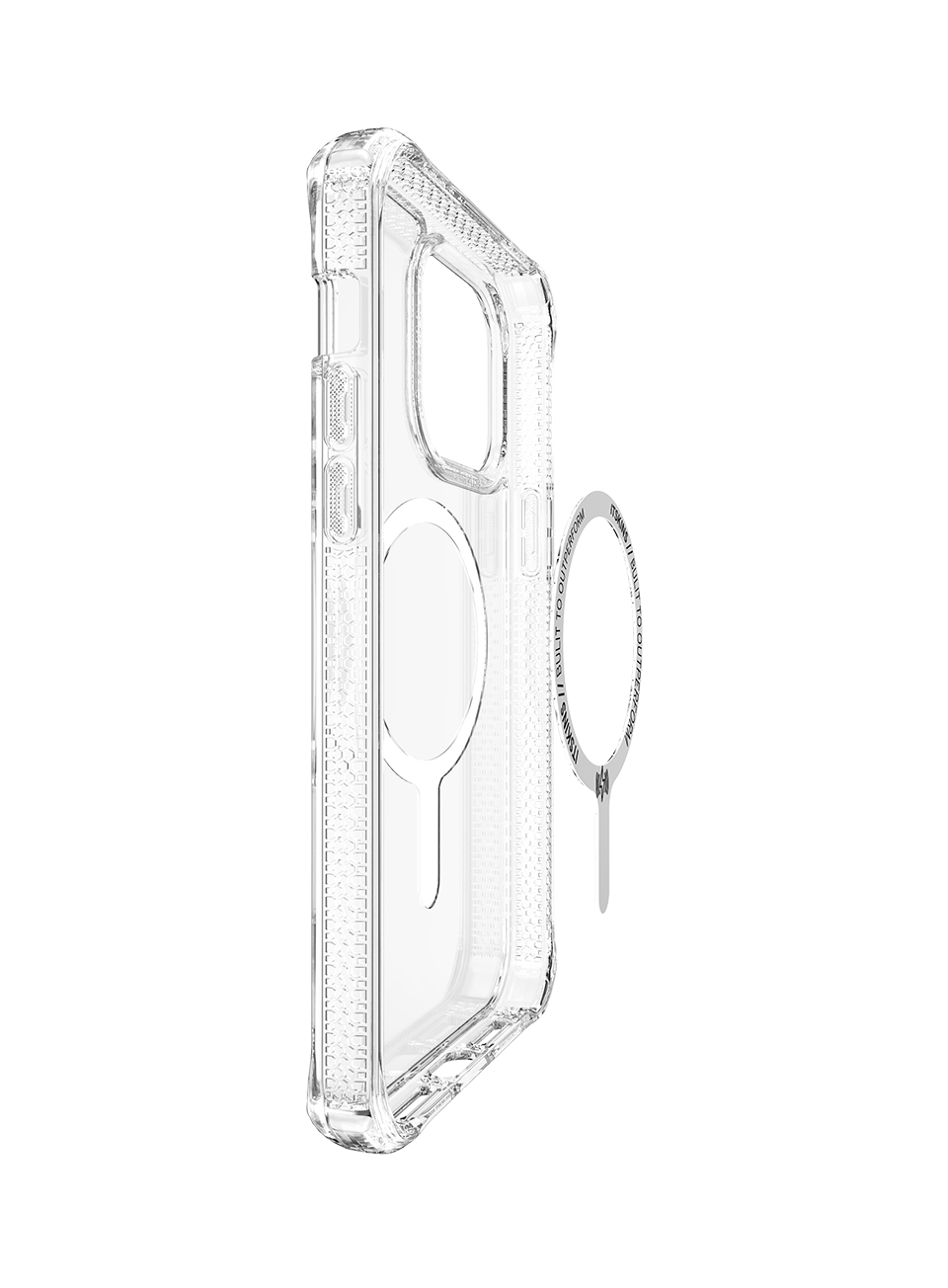 Itskins Hybrid Clear iPhone 14 Pro Max Magsafe Case - Transparent