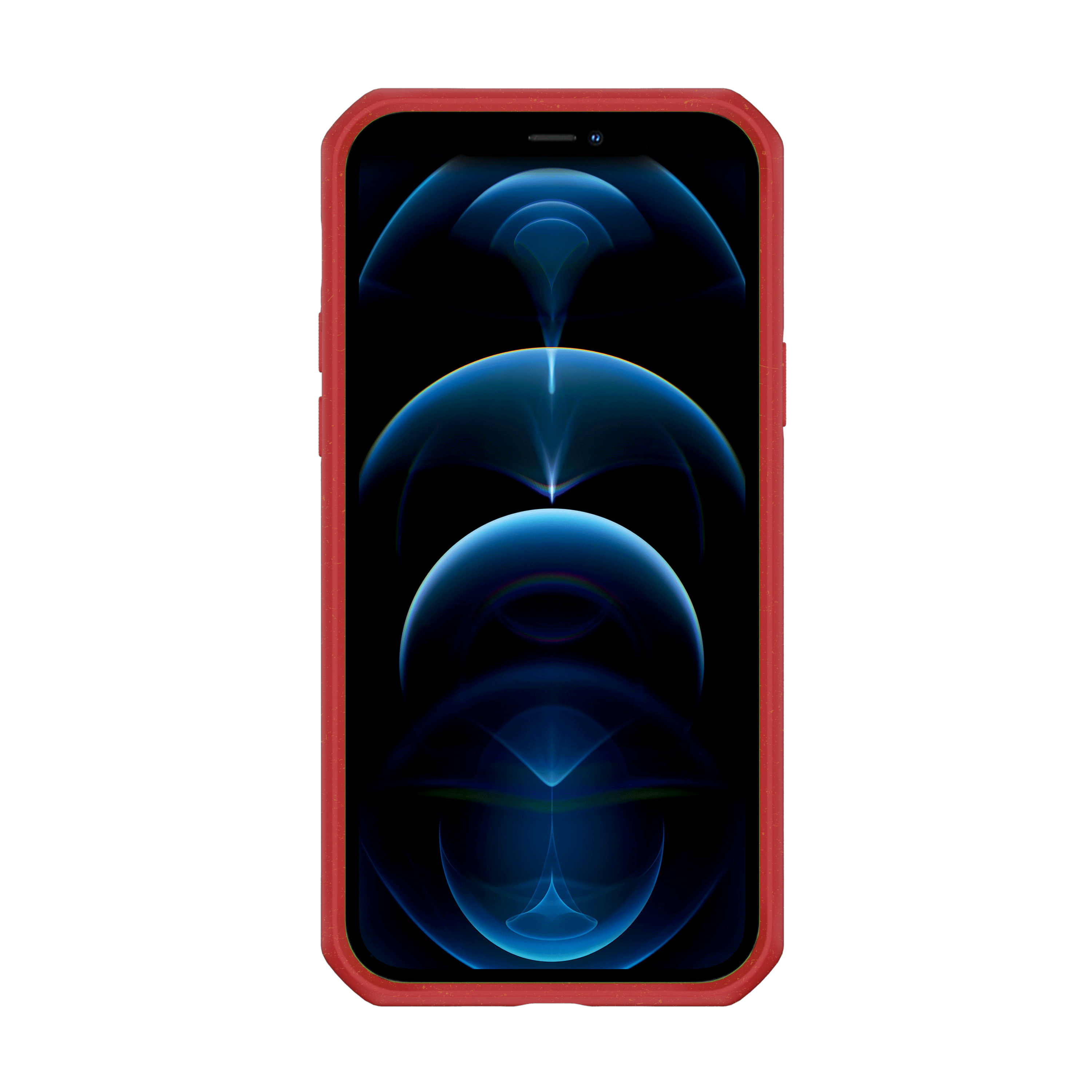 Itskins Feroniabio Pure Case For iPhone 12 Pro Max - Red And Transparent